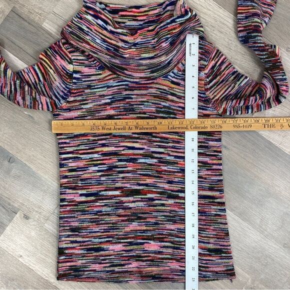 The Limited Multicolor Cowl Neck Sweater XS Long Sleeve - Picture 13 of 13